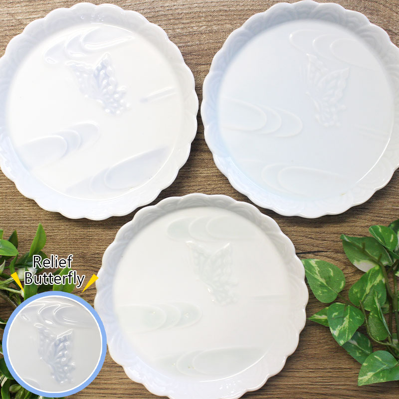 楽天市場】【アウトレット】二色蝶々 十二角 6.5 鉢 / 和食器