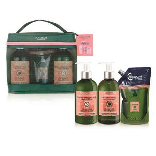 楽天市場 お買い物マラソン ロクシタン ファイブハーブス リペアリング キット 500ml 3 L Occitane ろくしたん ヘアケア シャンプー ダメージケア コンディショナー Sara Style サラスタイル