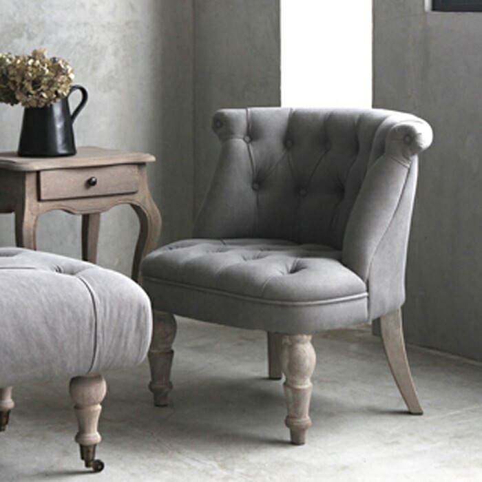 楽天市場】ClassicフレンチローチェアNinaナチュラル // リネン 一人