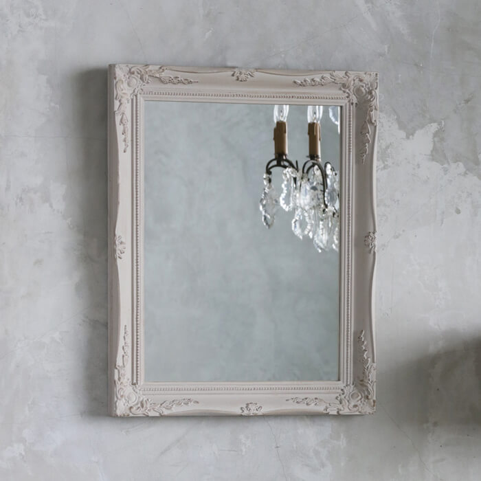 楽天市場】ミラー Sophie // 鏡 壁掛け ベージュ ナチュラル