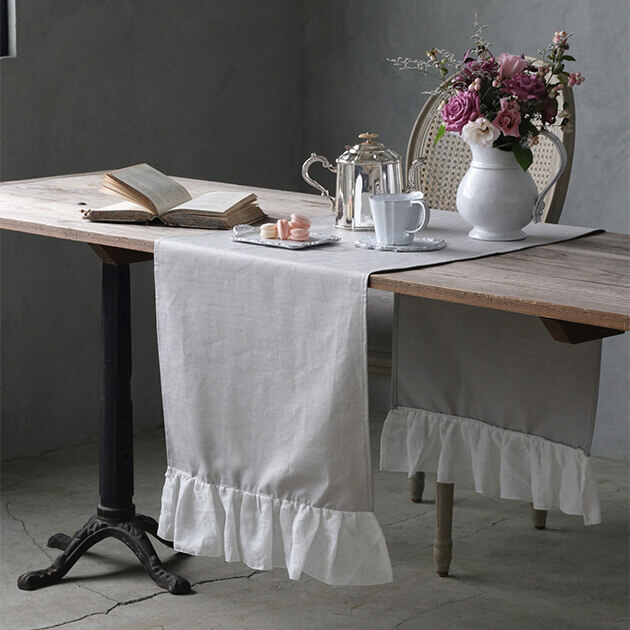 楽天市場】Borgo delle tovaglie ランナー トワルドジュイ ピンク