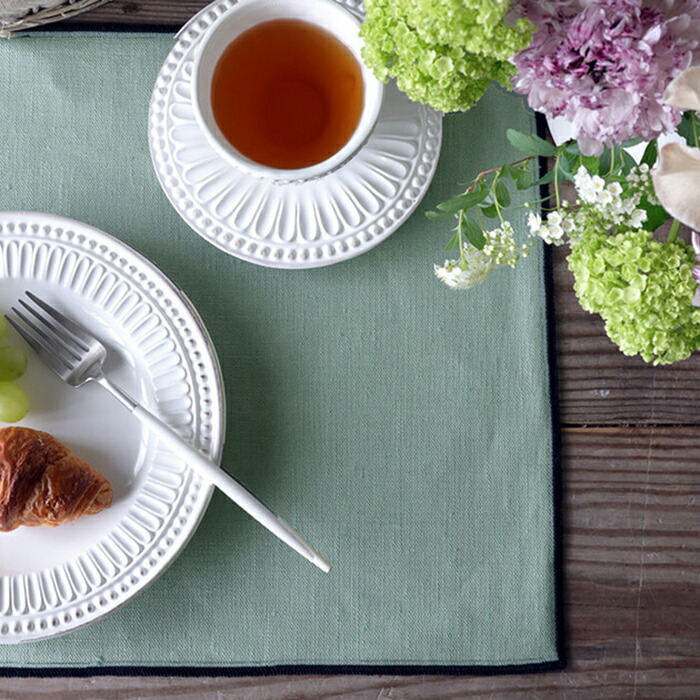 楽天市場】撥水 プレースマット ベージュ Sarah Grace モノグラム