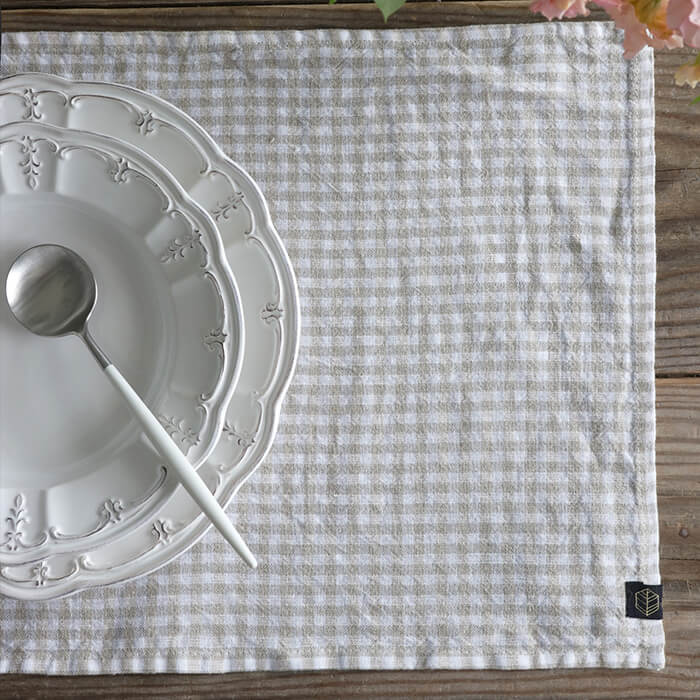 楽天市場】プレースマット クォーツ 40x50cm Chez moi Chic