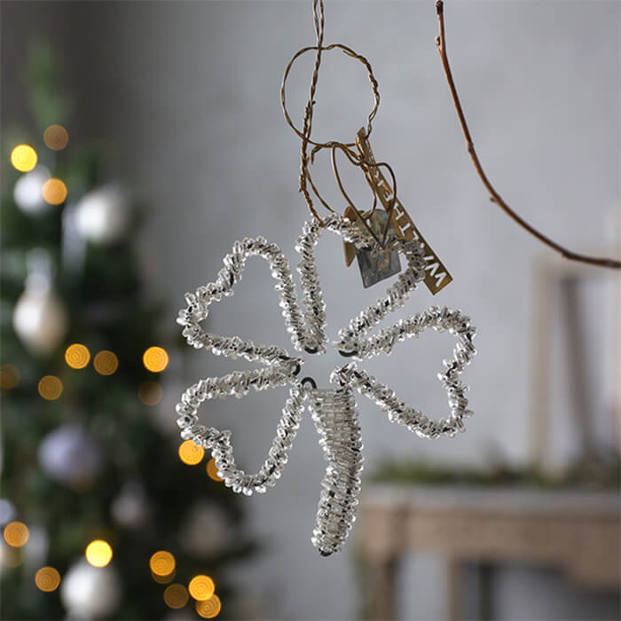 Walther&Co リース　オーナメント 金色の花　クリスマス WALTHER&Co. FLOWER RING フラワー リング 25cm リース オーナメント