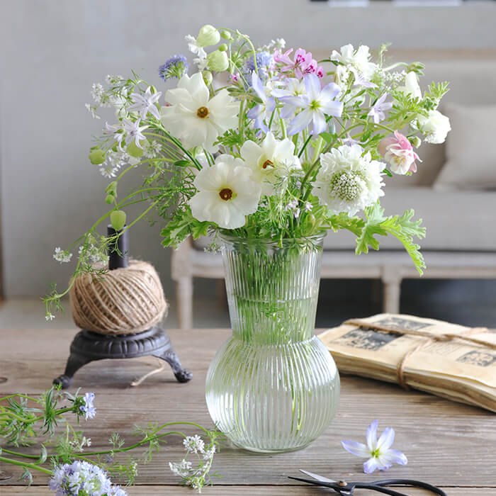 楽天市場】フラワーベース ホワイト Lotti L // 花瓶 花器 陶器 白