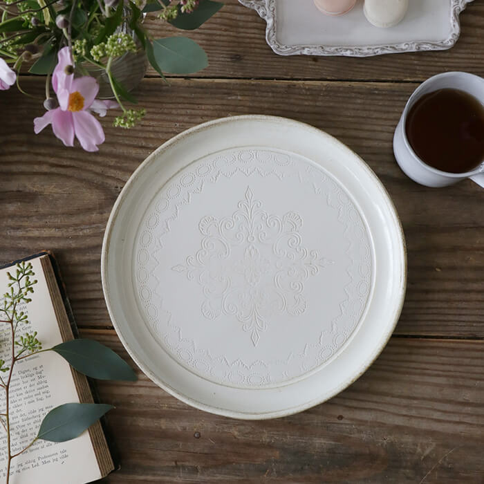 楽天市場】フィレンツェトレー オーバル Daisy // お盆 おぼん