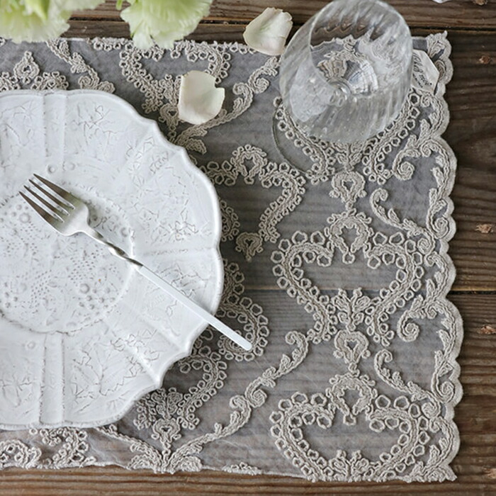 楽天市場】プレースマット アンバー 40x50cm Chez moi Chic