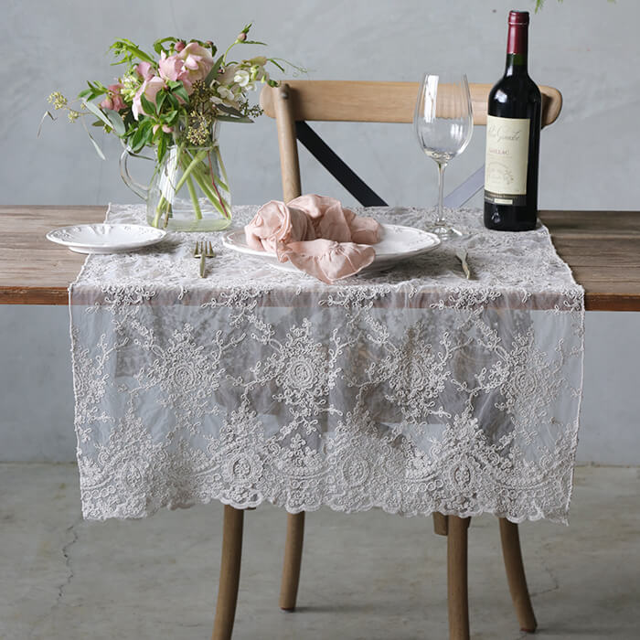 楽天市場】Borgo delle tovaglie ランナー トワルドジュイ ピンク