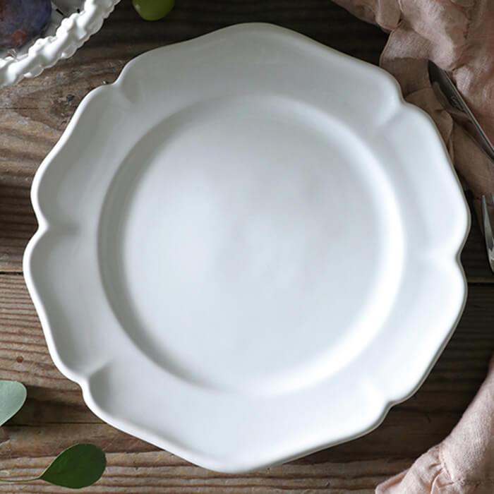 楽天市場】デザートプレート 22cm ホワイト Maison Pichon Uzes