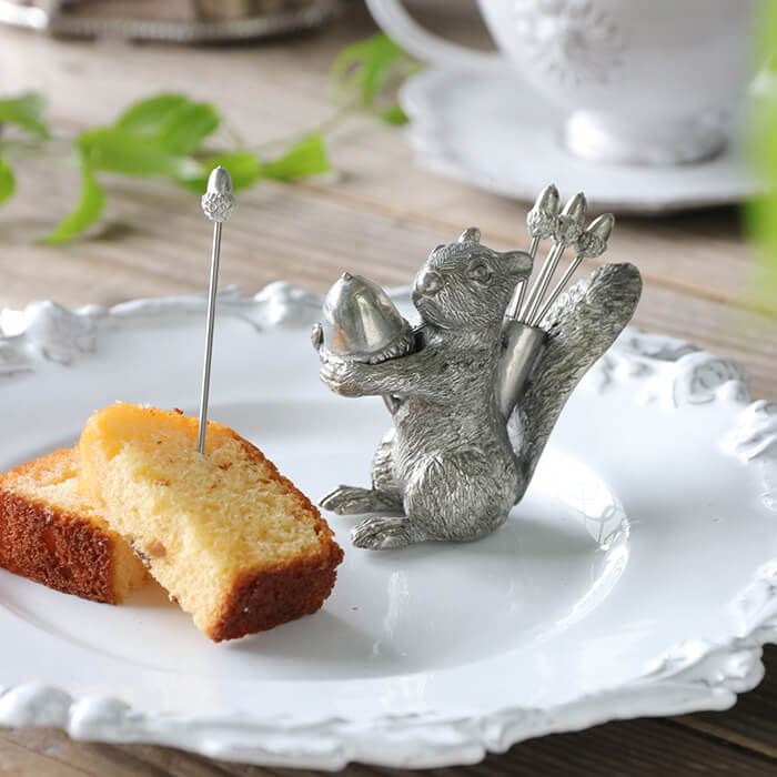 楽天市場】ソルトカップ ＆ スプーン ラビット Sarah pewter