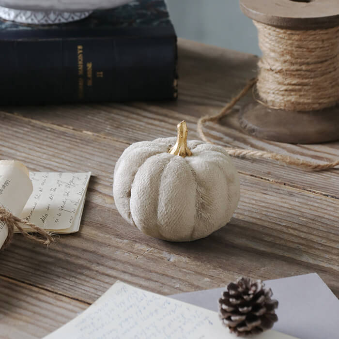 楽天市場】ファブリック パンプキン ピンク グレージュ 11cm