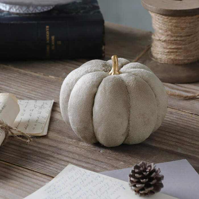 楽天市場】ファブリック パンプキン ピンク グレージュ 11cm