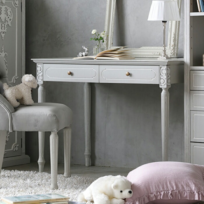 楽天市場】アイアンラウンドミラーFloralサンディ ホワイト // 鏡