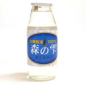 楽天市場 白樺樹液100 森の雫 180ml 十勝亭