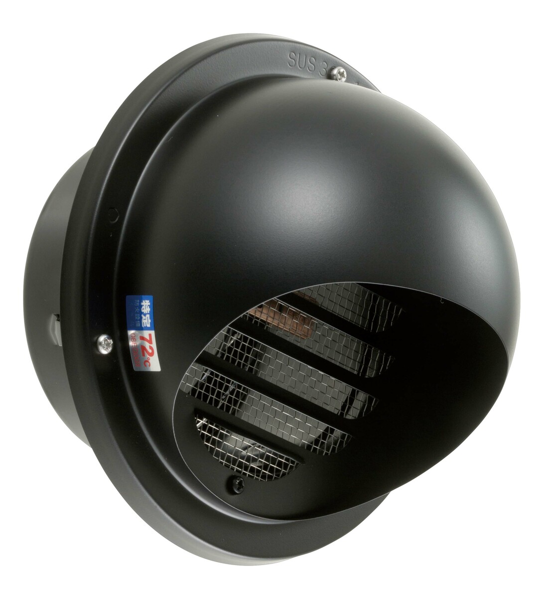 楽天市場】(株)更科製作所 φ150 ステンレス製換気口 GKD-150BK-K/72