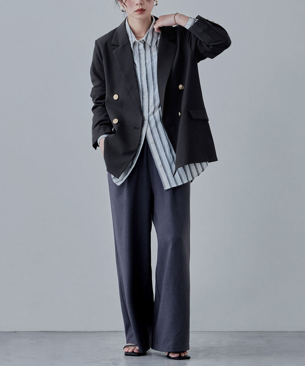 トラディショナルツイルテーラードジャケット アウター ジャケット