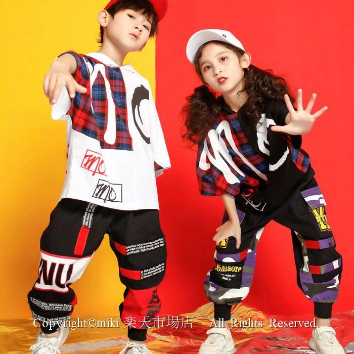 半袖トップス Ｔシャツ サルエルパンツ ヒップホップダンスお召しもの トップス HIPHOP キッズ 原宿系社交ダンスお召しもの キッズダンス 社交ダンス 上下 お坊っちゃん 御姉さん ズボン 男女兼用 五分袖 文字 ガールズ ジャッズ 監督服 社交ダンスお召しもの お坊っちゃん jazz DJ オシャレ