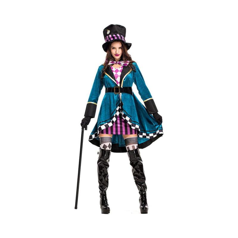 ハロウィン 面白い コスプレ マッドハッター コスプレ レディース アリス コスチューム ハロウィン 仮装 コス 衣装 面白 コスチューム 忘年会 衣装