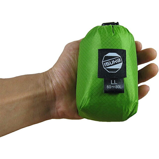 Isuka イスカ ウルトラライト パックカバー リュックサック 雨 レインカバー Llサイズ 60 80lサイズ適用 Bayleafkitchen Co Uk