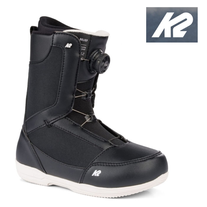 K2 ケーツー BELIEF ベリーフ B2203029010 BLACK レディース スノーボード ブーツ ゲレンデ グラトリ ラントリ オールラウンド フリースタイル