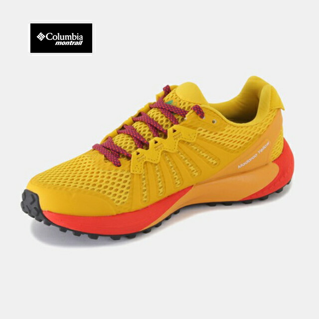 オンライン限定商品 レディース 石川弘樹氏がプロデュースを行っている斑尾高原トレイルランニングレースとのコラボレーションシューズ Yl0760 F K T斑尾イエロー モントレイル 春夏 Columbia コロンビア Ku Col Yl0760 Bronze Qa