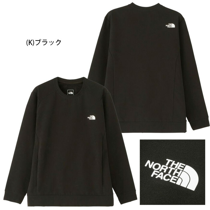 24fw ノースフェイス ロングスリーブハイブリッドドライドットライトクルー メンズ NT62374 カラー K THE NORTH FACE 正規品 24fw ノースフェイス ロングスリーブハイブリッドドライドットライト