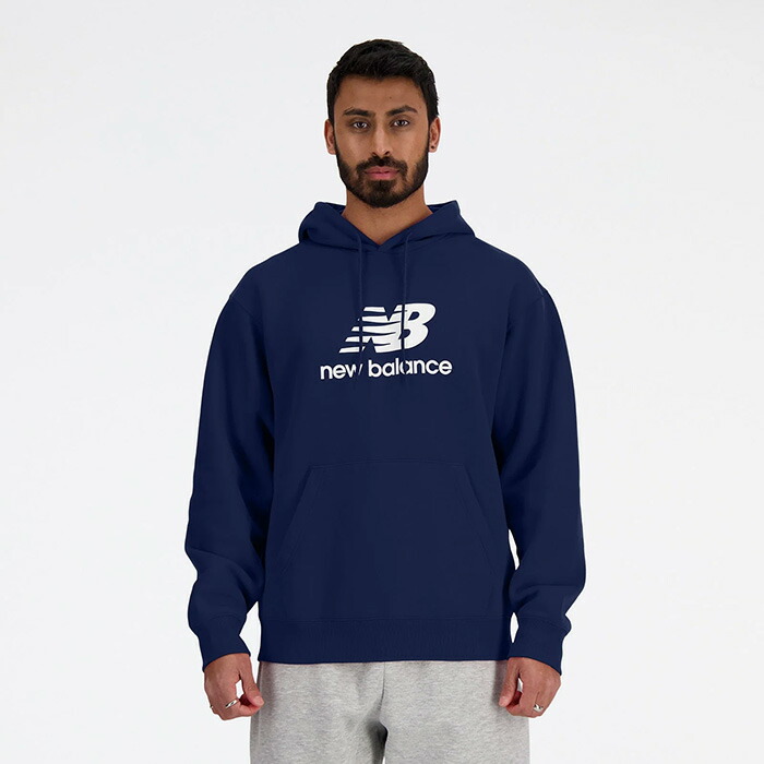 楽天市場】ニューバランス Sport Essentials Stacked Logo スウェット