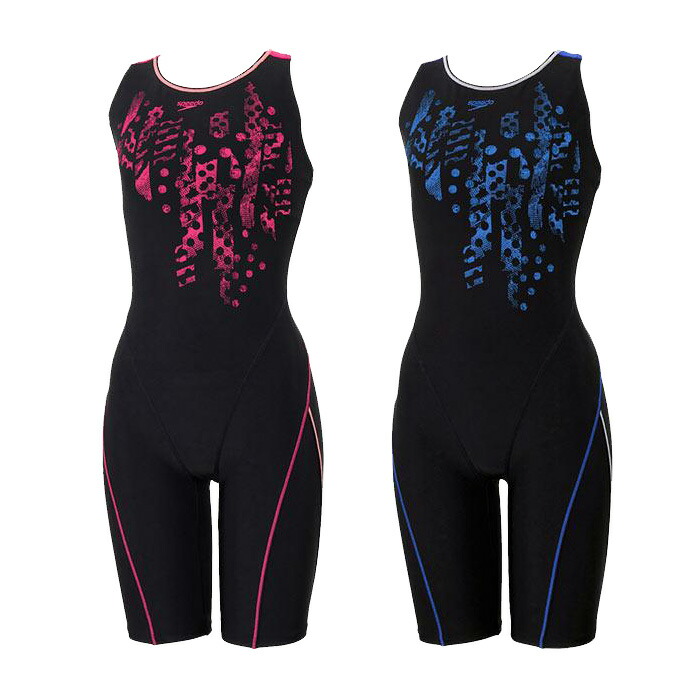 スピード レディース フィットネス水着 オールインワン CRASH DOT LOOSEN KNEESKIN Ultra Stretch ECO SFW12505 ウィメンズ【返品・交換不可】