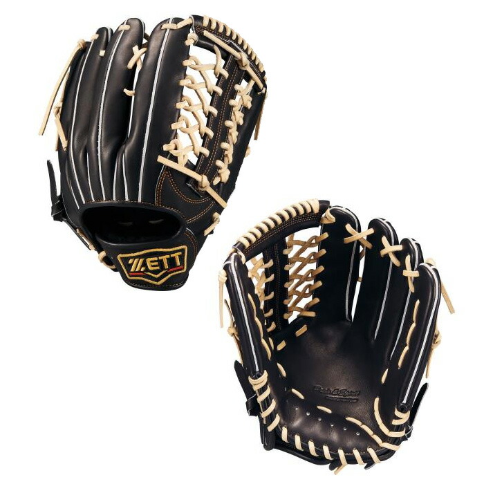 ゼット 軟式グラブ プロステイタス 外野手 BRGB30678G 1932 野球 グローブ 右投げ