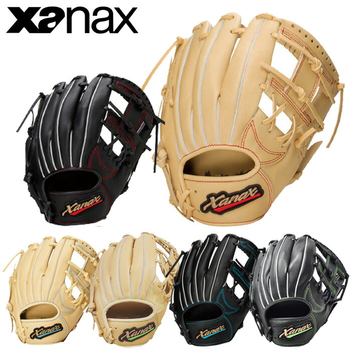 楽天市場】【右投げのみ】XANAX（ザナックス）少年軟式用グラブ