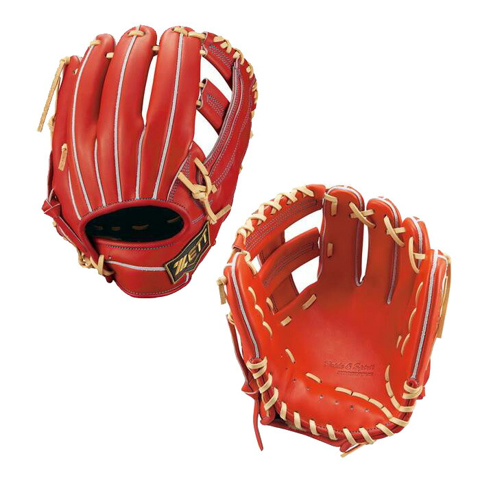 ゼット 硬式グラブ プロステイタス 2001SE BPROG86S 5832 右投げ 内野手用 野球 中村モデル 日本製 国産 内野 二塁手 遊撃手