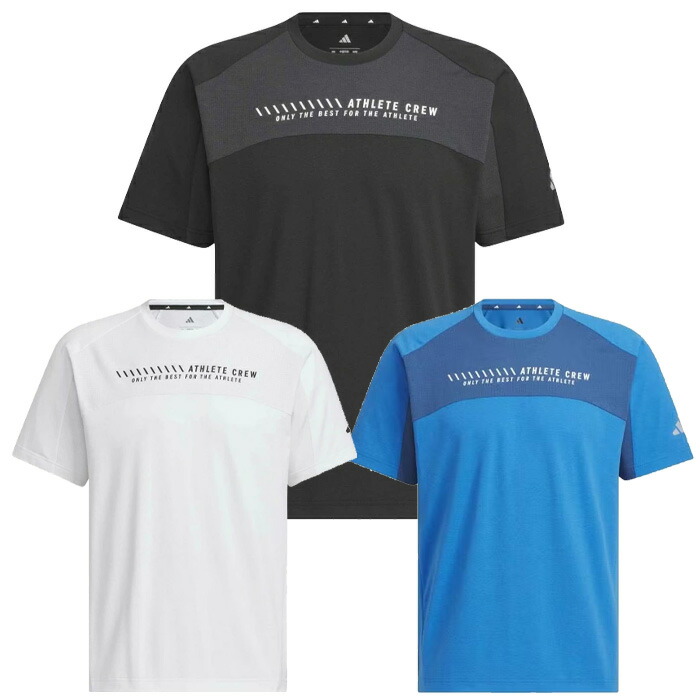 【メール便可】アディダス ランニング 半袖 Tシャツ アダプテーション GY778 トップス ジョギング トレーニング ユニセックス スポーツ