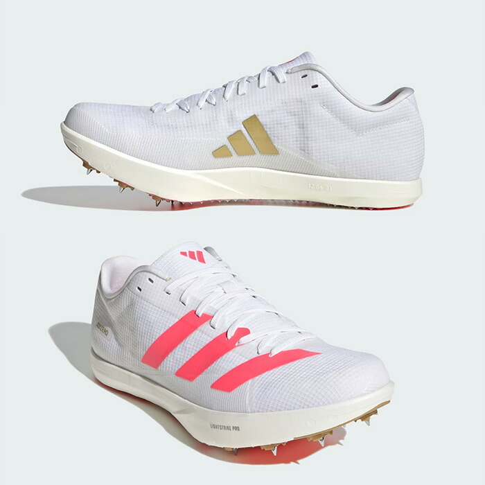 【SS継続期間中P5倍】アディダス アディゼロ ロング飛び降りる（走幅跳）KJ9535 ADIZERO LONG JUMP 大地 シューズ