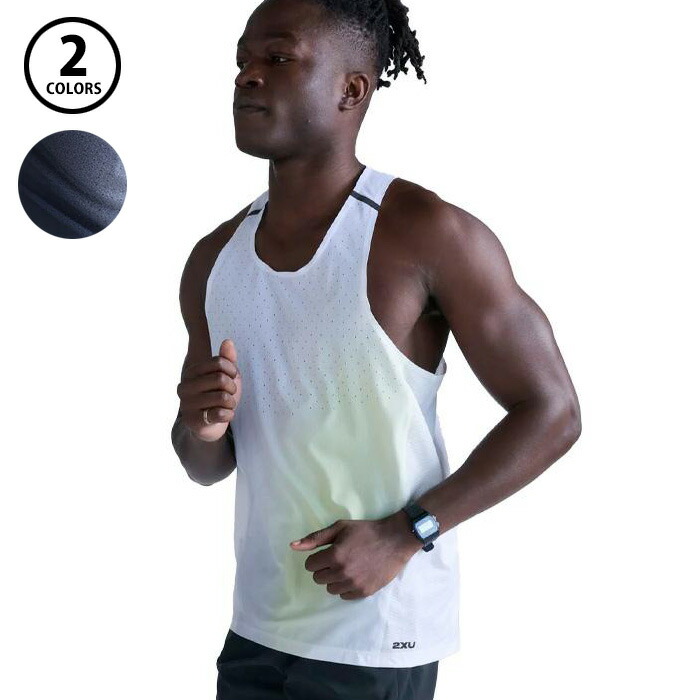 【メール便可】 2XU ライト スピード リアクト シングレット MR7375A ランニング メンズ ノースリーブ トップス ウェア タンクトップ