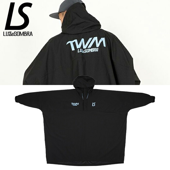 【マラソン期間中P5倍】ルースイソンブラ TWM LIGHTTECH PONCHO L1251250 ポンチョ 耐水性 軽量 コンパクト 収納可能 収納袋 ベンチ 雨天 屋外 ジャケット トレーニング サッカー フットサル フリーサイズ|ササクラスポーツ支店
