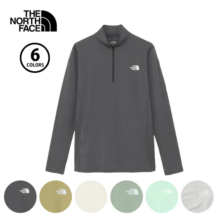 24fw ノースフェイス ロングスリーブハイブリッドドライドットライトクルー メンズ NT62374 カラー K THE NORTH FACE 正規品 24fw ノースフェイス ロングスリーブハイブリッドドライドットライト