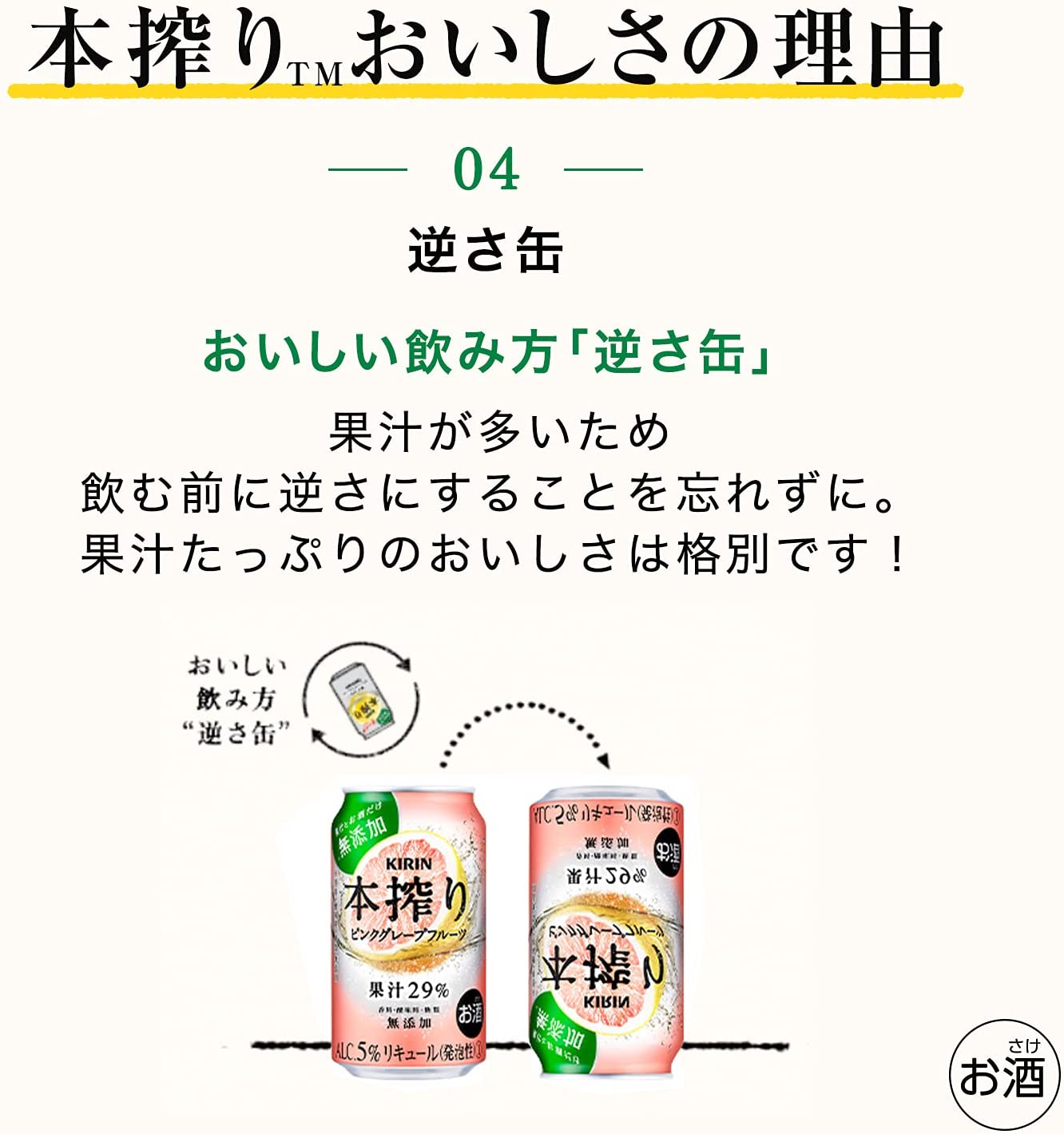 市場 キリン 350ml×24本 Alc.5% 缶チューハイ ピンクグレープフルーツ 本搾り 1ケース