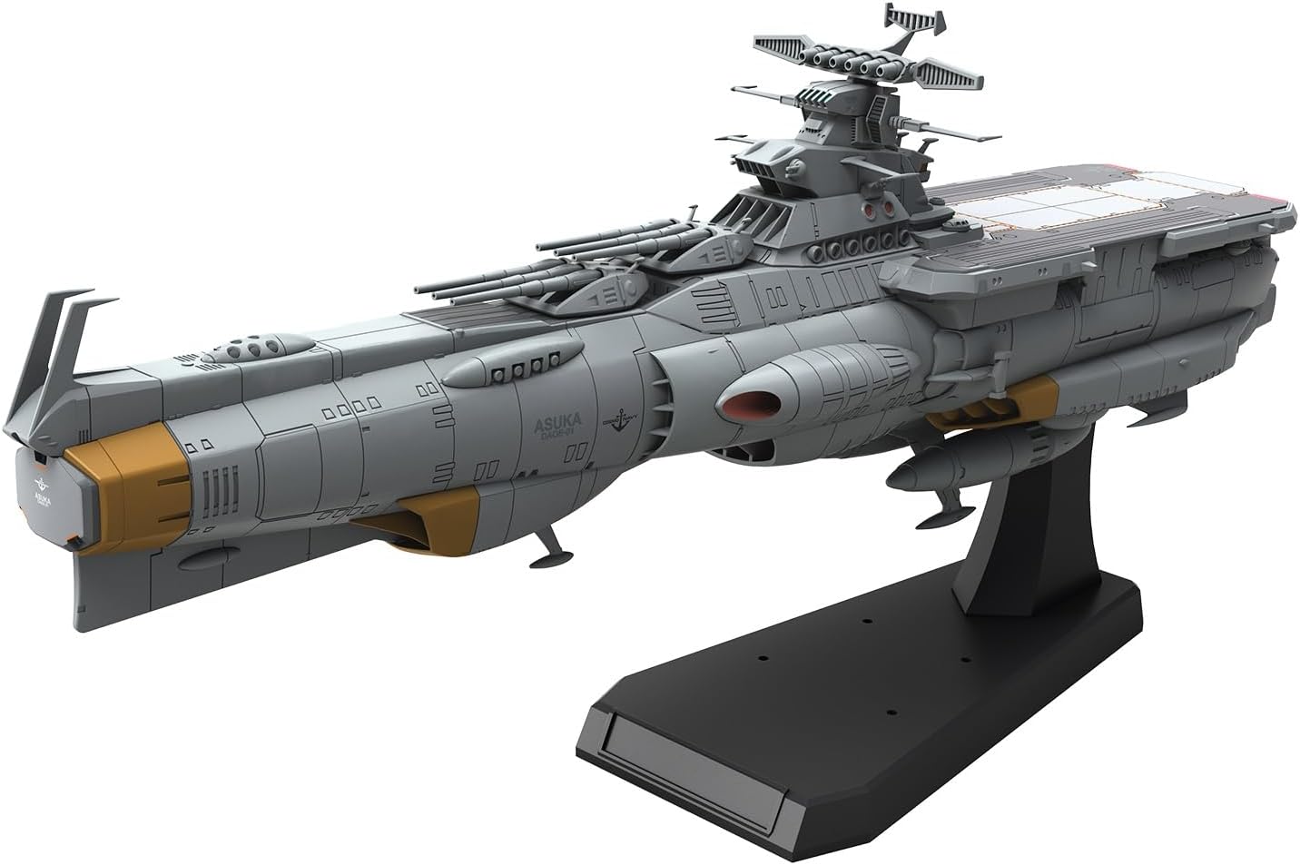 新品 宇宙戦艦ヤマト 「ヤマトよ永遠に REBEL3199」 地球防衛軍アスカ級補給母艦/強襲揚陸艦 DX 1/1000スケール 色分け済みプラモデル BANDAI SPIRITS(バンダイスピリッツ)