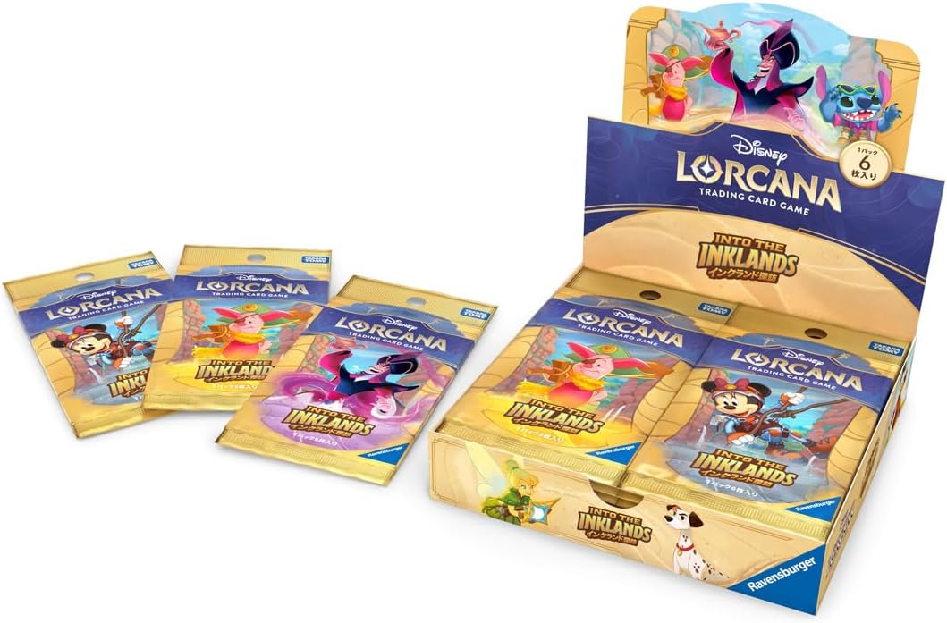 Disney LORCANA ロルカナ 10BOX　シュリンク付き ディズニー・ロルカナ・TCG 日本語版 ブースターパック 『THE