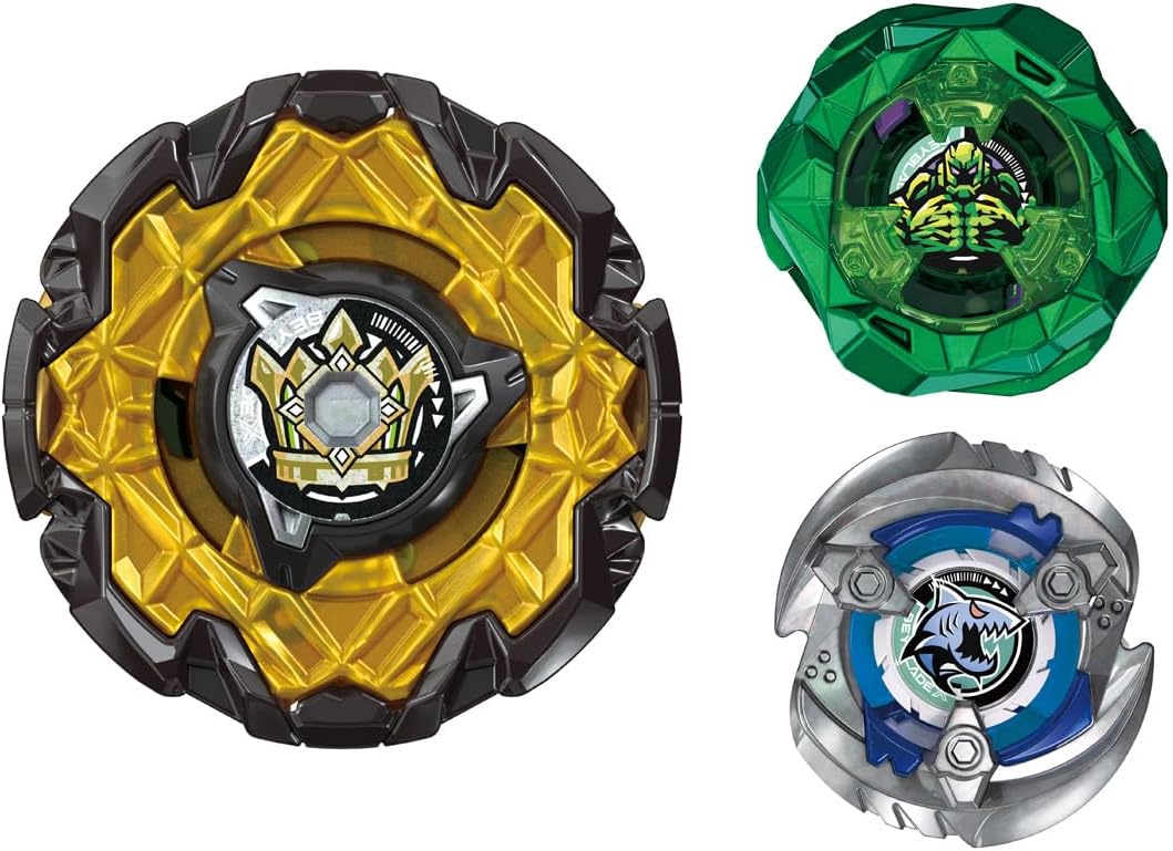 新品 訳あり BEYBLADE X ベイブレードX CX-11 エンペラーマイトデッキセット 外箱の構成要素に痛みあり