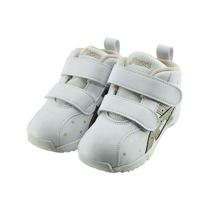【送料込み】 アシックス asics GD.RUNNER BABY SL-MID GD.ランナー ベビー SL-ミッド ミッドカット ハイカット SUKU2 BABY ホワイト/シャンパンゴールド 38 (WHITE/CHAMPAGNE GOLD) 1144A004 ベビー靴 男の子 女の子