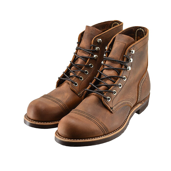 レッドウィング RED WING IRON RANGER アイアンレンジャー キャップドトゥ ラウンドトゥ ワイズD モダン ブラウン 113 (カッパー) 8085 ブーツ メンズ シューズ 靴