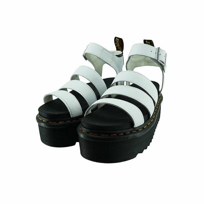 19% OFF SALE ドクターマーチン Dr.Martins BLAIRE QUAD サンダル ボリュームソール プラットフォーム 厚底 シャークソール 白 シロ 43 (ホワイト) 27296100 ストラップサンダル レディース シューズ 靴