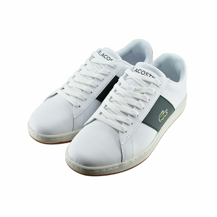 17% OFF SALE ラコステ LACOSTE CARNABY EVO CGR 2226 SMA カーナビー EVO CGR 2226 SMA ローカット コート テニス シンプル ホワイト/ダークグリーン 84 (WHT/DK GRN) SM00784 スニーカー メンズ シューズ 靴