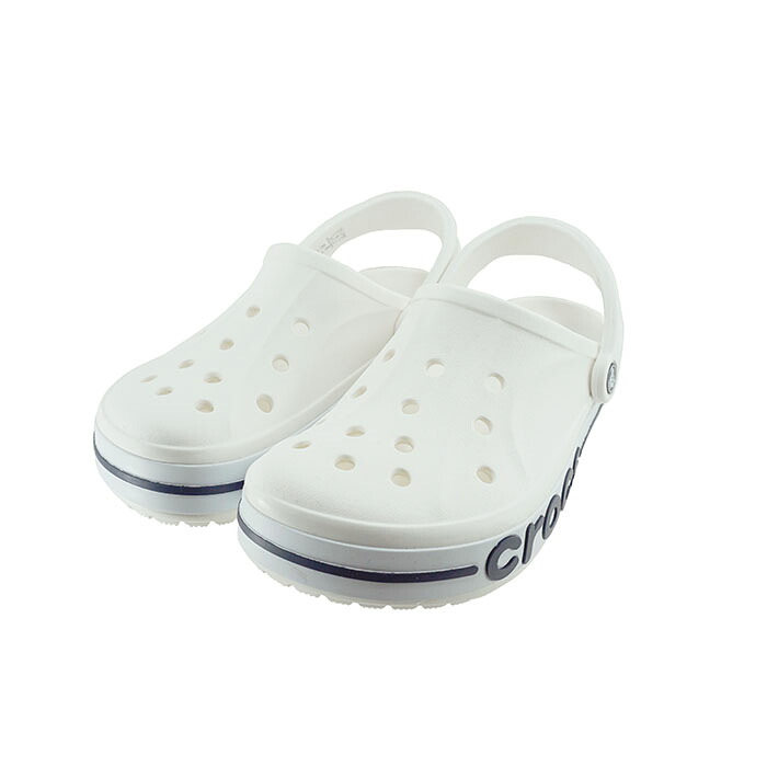 クロックス crocs Byaband Clog バヤバンド クロッグ (White/Navy(～24.5cm)) 205089 サンダル レディース ユニセックス ホワイト/ネイビー 白 シロ 124 シューズ 靴