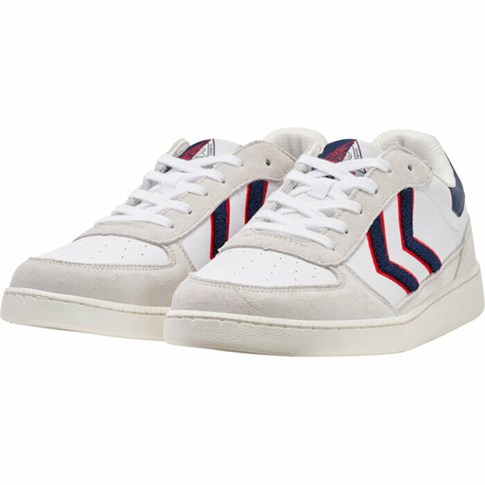 ヒュンメル hummel ROYAL HB CH (WHITE/NAVY(25cm～)) 218638 スニーカー メンズ ユニセックス ホワイト/ネイビー 白 シロ HM218638 25 シューズ 靴