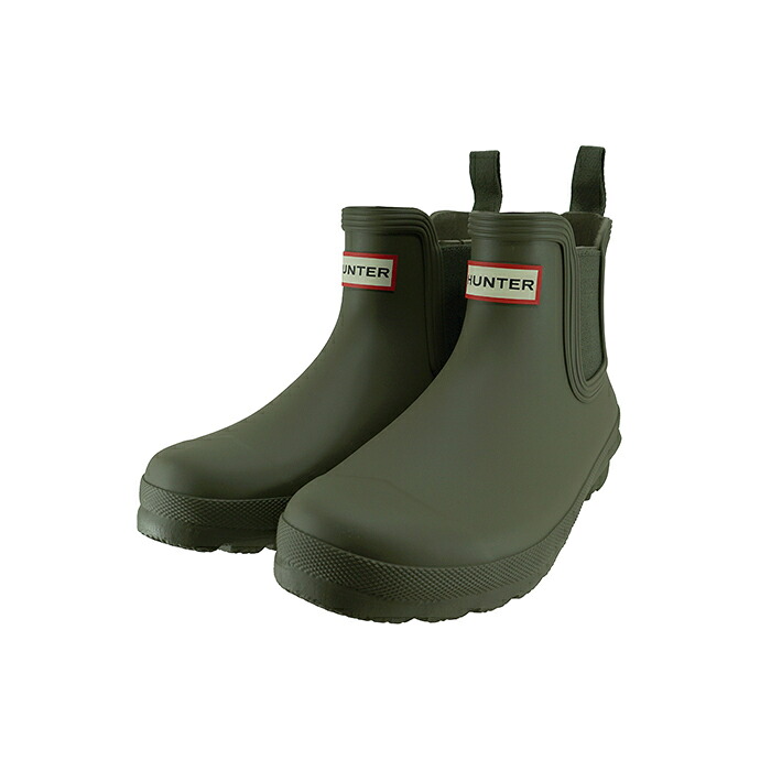 ハンター HUNTER WOMEN ORIGINAL CHELSEA レディース オリジナル チェルシー ブーツ (OLIVE LEAF) WFS2078RMA 長靴 レインシューズ オリーブリーフ カーキ レディース シューズ 靴 35|sasaya店