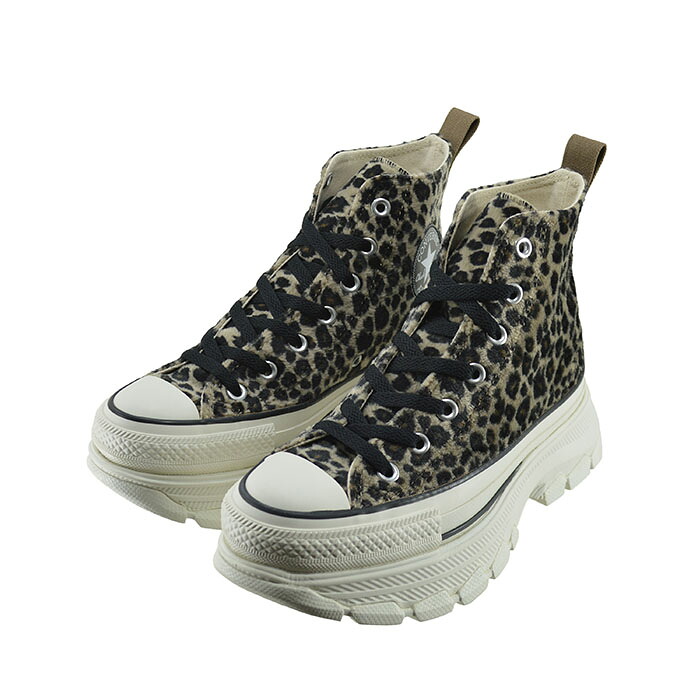コンバース CONVERSE ALL STAR (R) TREKWAVE ANIMALFUR HI オールスター (R) トレックウエーブ アニマルファー HI (レパード(24.5cm~)) 1SD723 スニーカー ユニセックス 31310230 メンズ シューズ 靴 115|sasaya店