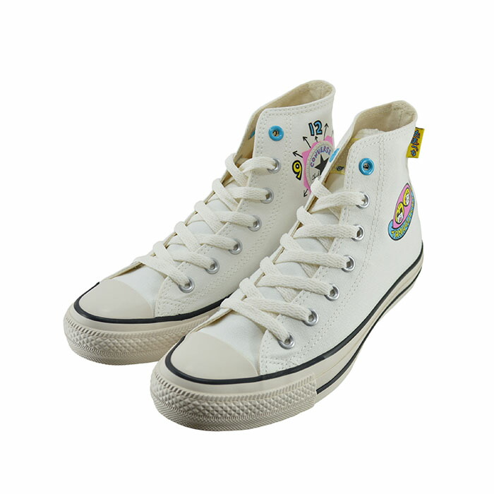 コンバース CONVERSE ALL STAR TAMAGOTCHI HI オールスター タマゴッチ HI (ホワイト) 1SD757 スニーカー ユニセックス 31310401 レディース シューズ 靴 115画像