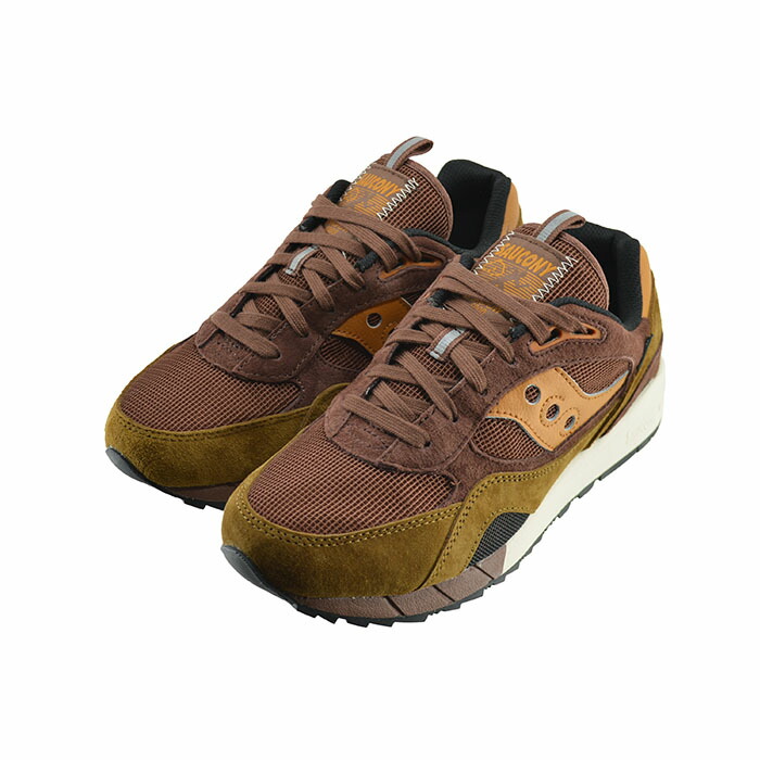 サッカニー Saucony SHADOW 6000 GTX シャドウ 6000 ゴアテックス (BROWN) S70786 スニーカー ユニセックス ブラウン メンズ シューズ 靴 26|sasaya店